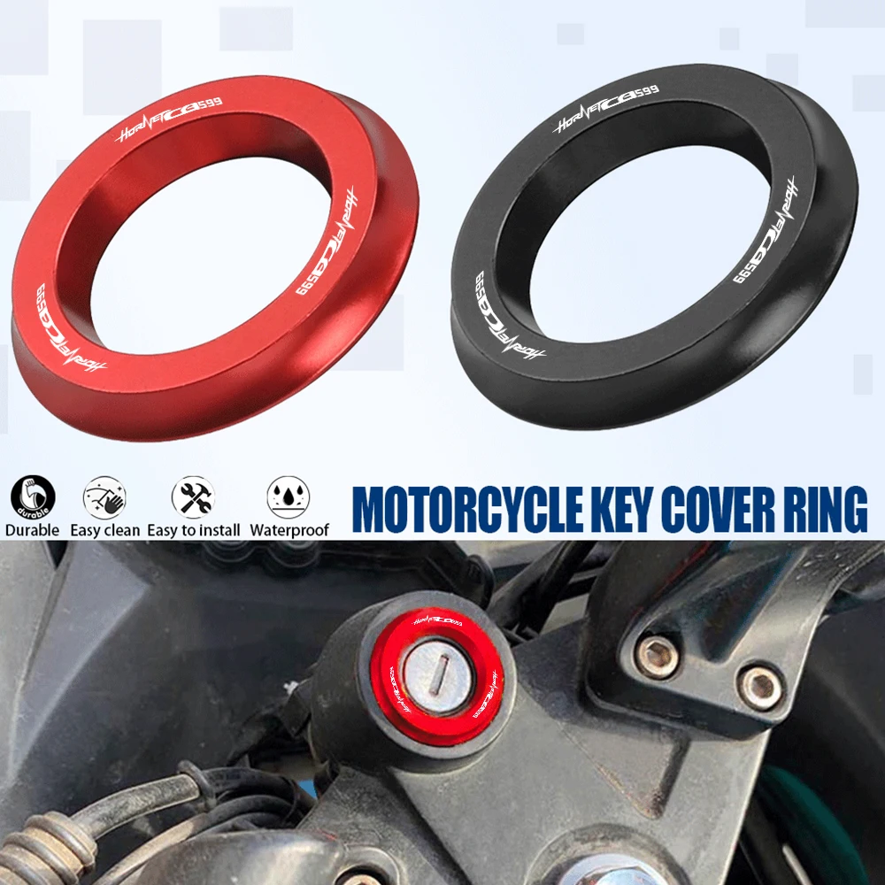 

Motorcycle Accessories Ignition Switch Cover Ring Protection For HONDA CB599 CB 599 HORNET 1998-2006 2005 2004 2003 2002 2001