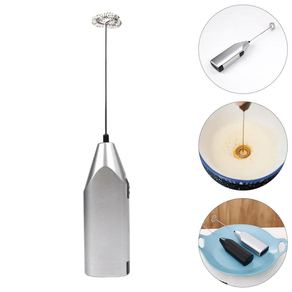 

1Pc Hand Mixer Hair Dye Electric Frother Whisk Kitchen Whisk Hair Coloring Stirrer Electric Barber Whisks