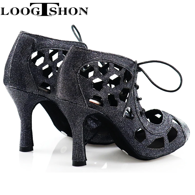 2021 Salsa Argentine Tango Dance Shoes High Quality Suede Leather Sole Dance Booties Bachata Latin Dance Shoes For Women