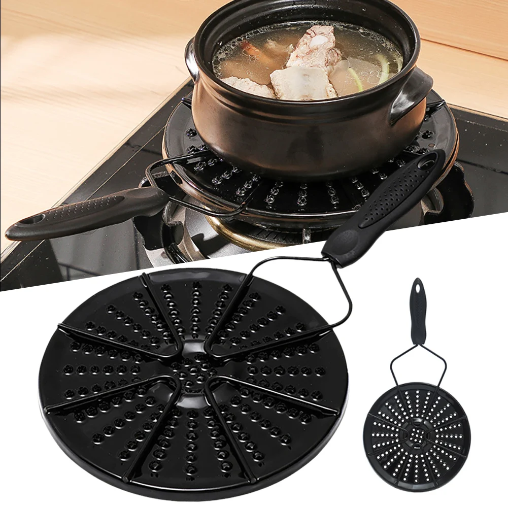 

Durable Kitchen Gas Stove Heat Conduction Plate Thawing Tray Safety Heat Diffuser Plate Kitchen Cooking Accessories