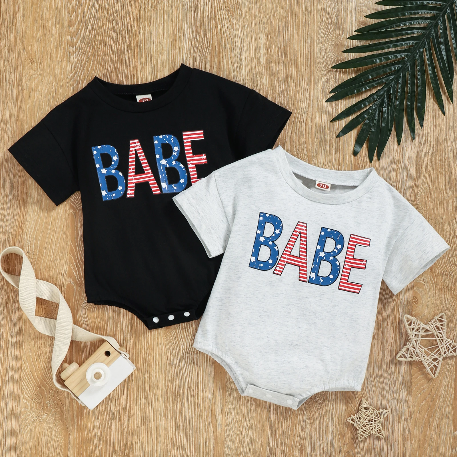 

Funny Newborn Baby Romper Infant Short Sleeve Baby Girl Boy New Born Clothes 0-24M
