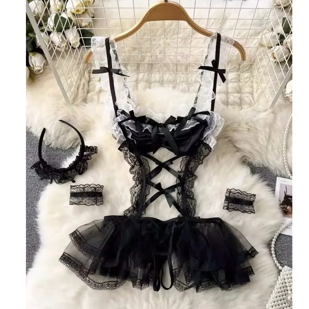 Winter Patchwork Christmas Hotsweet Women's Short Dress Sexy Bodycone Plush Red Cross Strap Halter Neck Erotic Mini