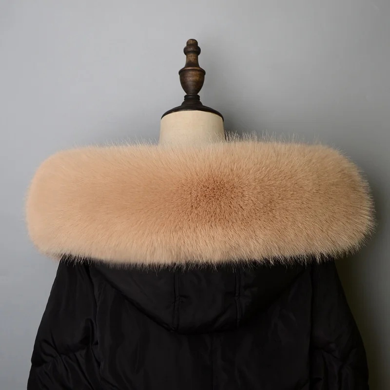 Зимний воротник из искусственного меха