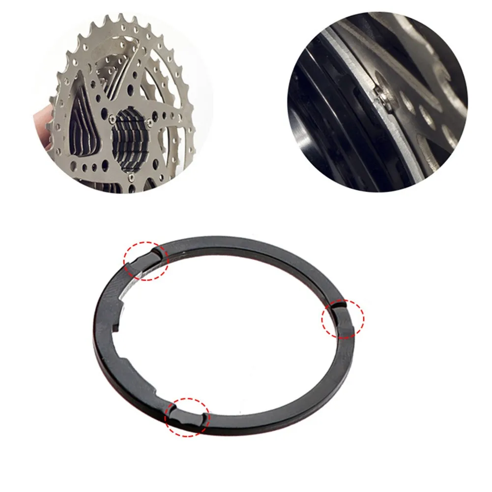 

1PCS 1.8mm/2mm Bicycle Freehub Spacer Aluminum Alloy Road Bike Bottom Bracket Flywheel Cassette Washer Bicycle Parts