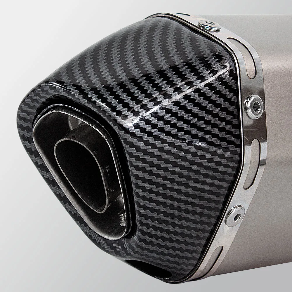 Фото Глушитель Slip-on для выхлопной системы Z300, Ninja250, Z250, Ninja300, Z300 2012-2016, средняя труба для мотоциклов, гоночная, для стритбайков, выхлопная труба №4