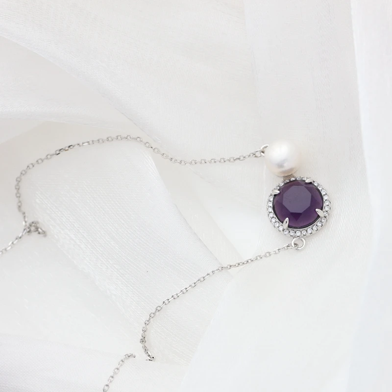 Аутентичный кулон из стерлингового серебра 925 пробы инкрустированный