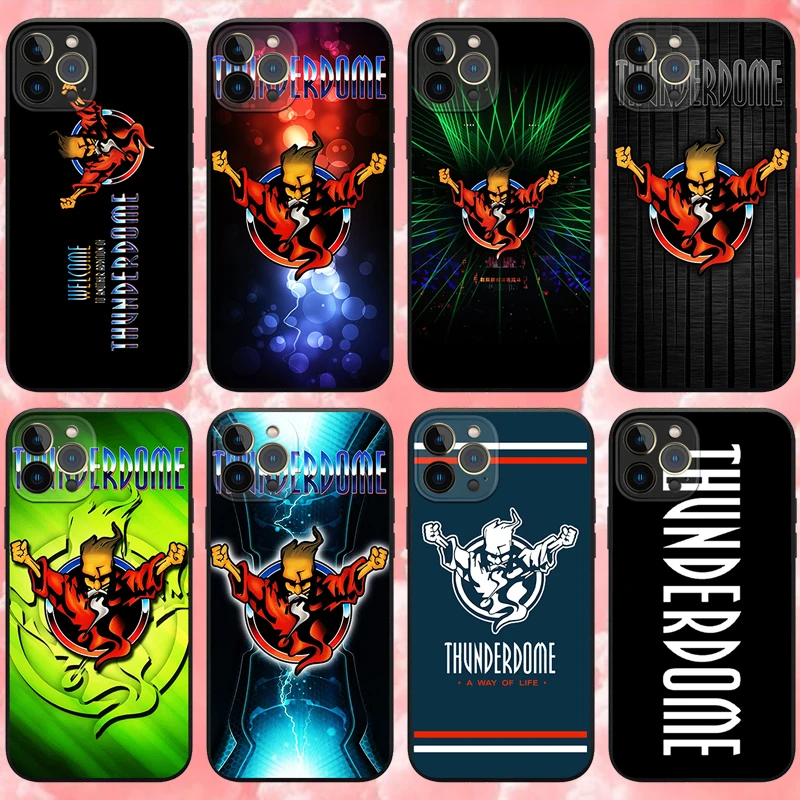 

Thunderdome Hardcore Wizard Customer Phone Case for Iphone 11 12 13 Pro Max Mini XR XS 8 X 7 6 6sPlus SE2020 Soft Silicone Cover