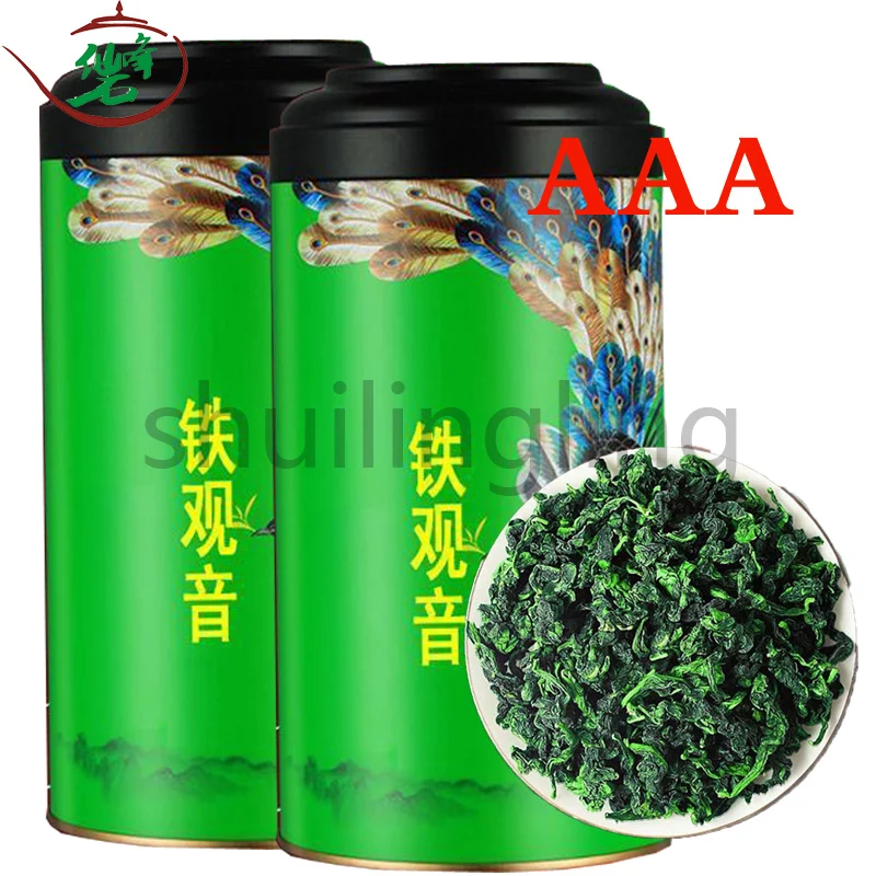

2022 China Aaa Oolong Tieguanyin Superior Tie Guan Yin Tea Organic Green Oolong Tea Weight Lose Tea 250g 500g Gift Box Tea Pots