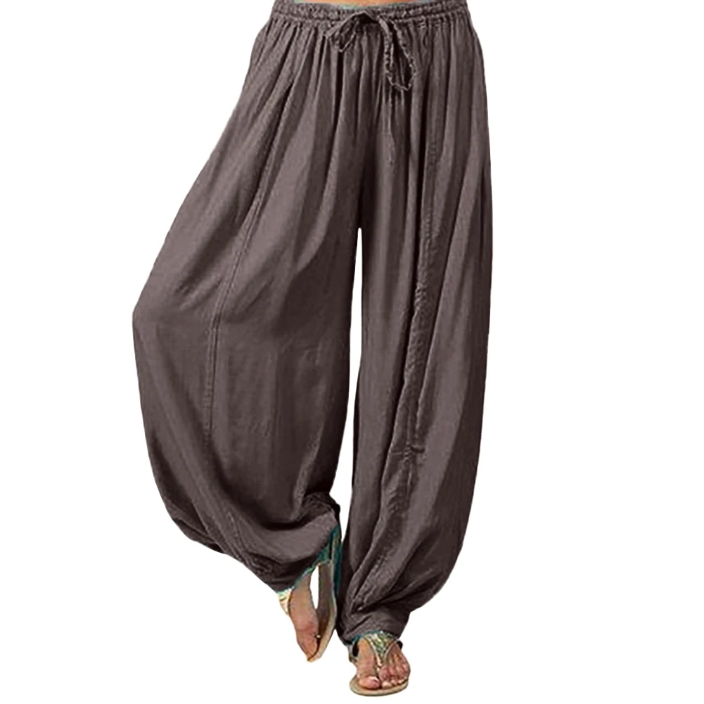

Autumn Wide Leg Pants Moderate Elasticity and Thickness Casual Casual Trousers Women Loose Solid Sweatpants Plus Size