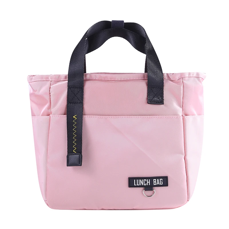 

Изолированные портативные сумки для ланча через плечо, водонепроницаемые пищевые термо-контейнеры из ткани Оксфорд, охлаждающие сумки