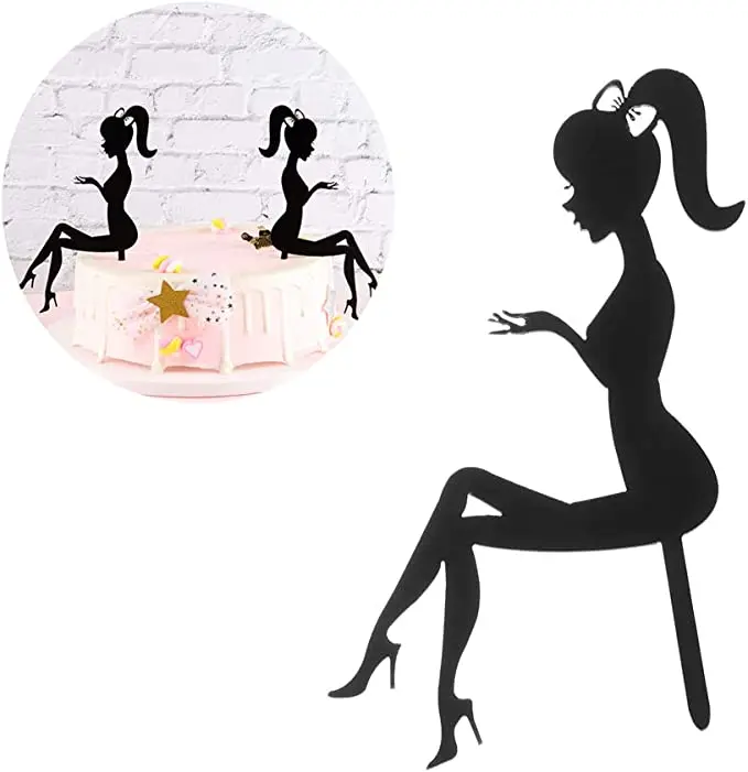 

High Heels Lady Girl Cake Dessert Decorating for Wedding Birthday Party Cupcake Decoration