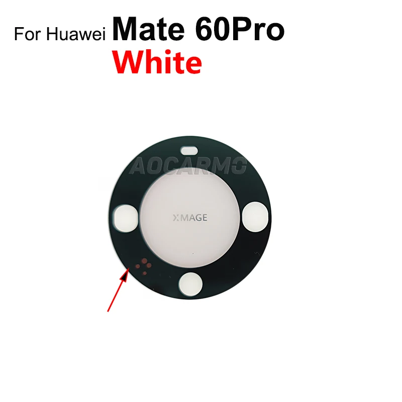 Черный/серебристый задний объектив камеры Aocarmo для Huawei Mate 60 60Pro Pro