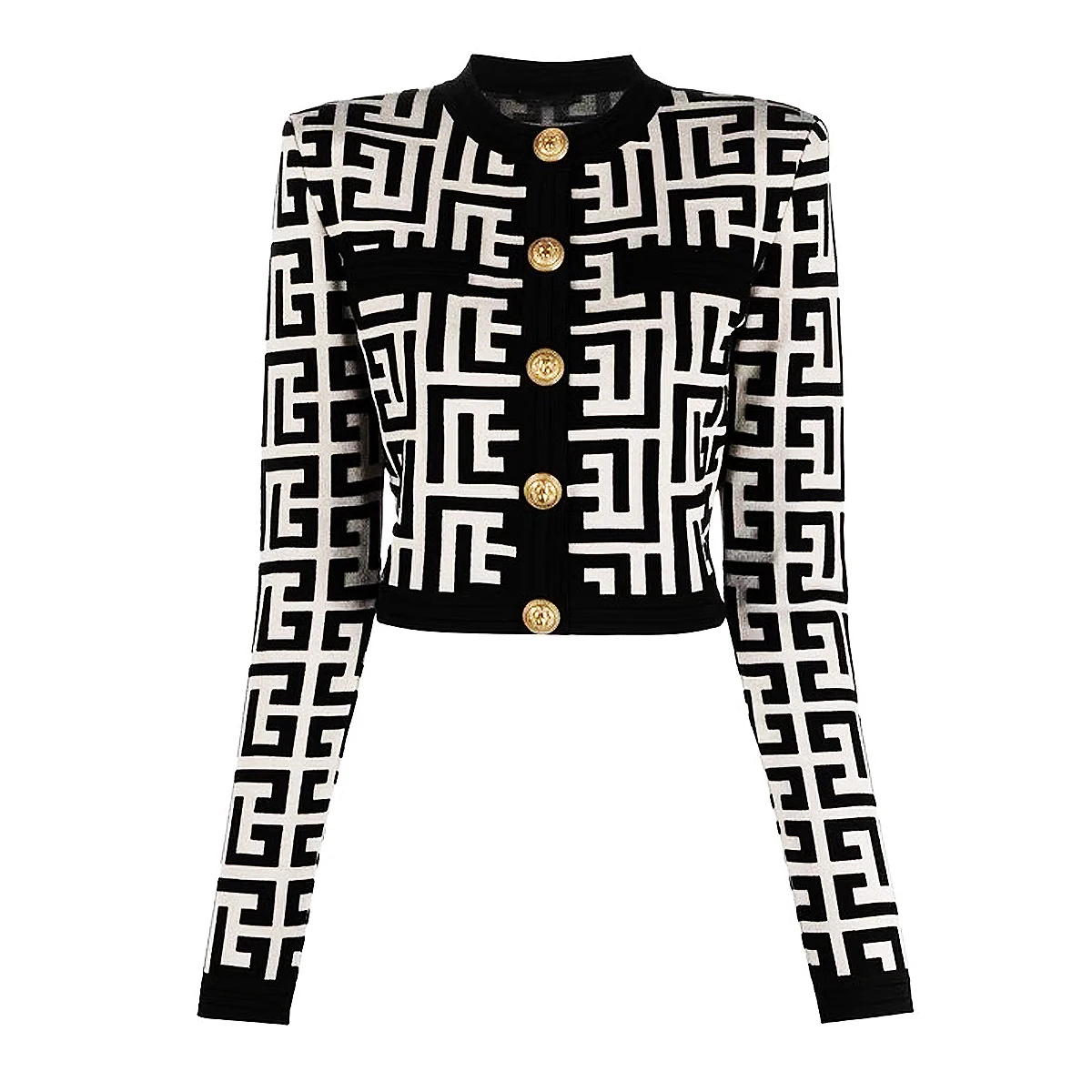 Новинка весна-осень 2024 женский шерстяной кардиган в европейском и американском