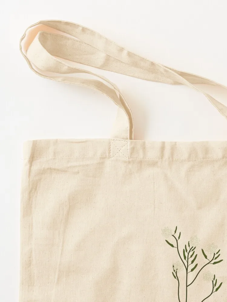 Arabidopsis - STEM Эксперимент Большая сумка с цветочной иллюстрацией эстетическая для