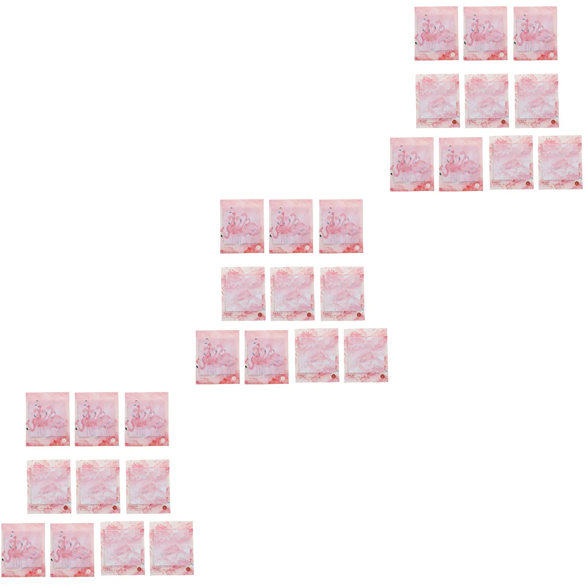 

30 Pcs Girly Heart Paper Sticker Cherry Blossom Label Light And Fresh