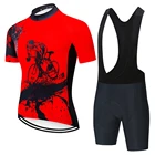 Комплект из Джерси для горного велосипеда, мужской комплект из Джерси для велоспорта, дышащая одежда для дорожного велосипеда с защитой от УФ-лучей, одежда для горного велосипеда, одежда для велоспорта