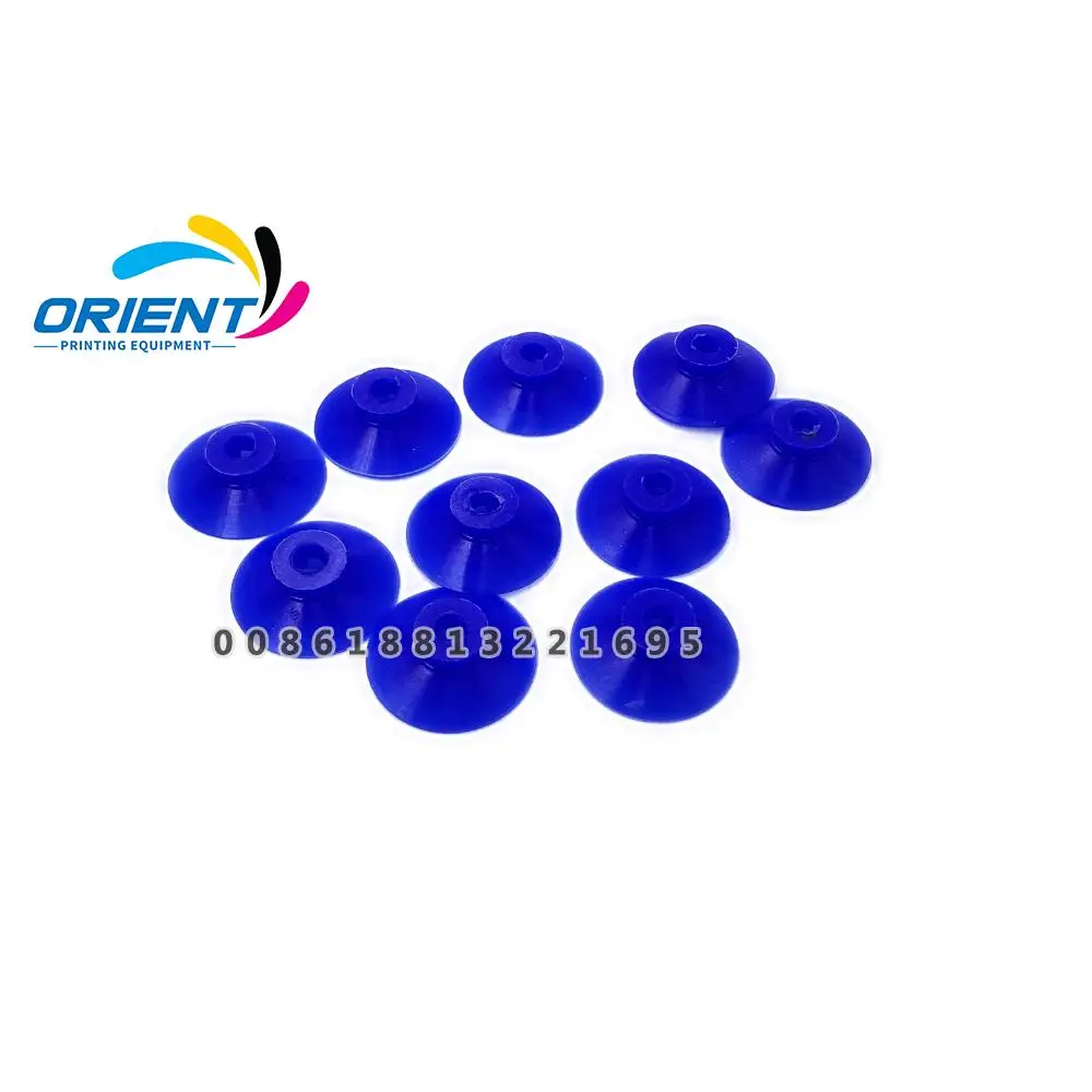 

20PCS Blue Rubber Sucker 32x7x11mm 32*7*11mm Sucker