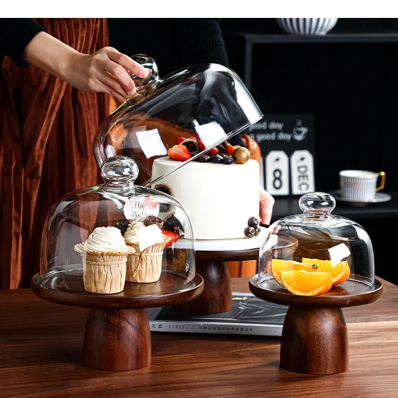 Тарелка с фруктами акации десертный торт на высоких ножках гостиная конфеты