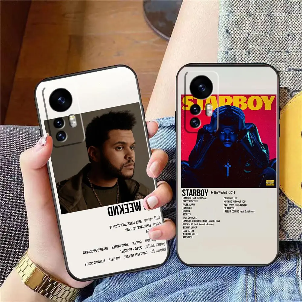 

Минималистский постер Weeknd, чехол для телефона Xiaomi 13 12 12X 12T 11 11T 10 9SE 9 CC9 8SE 8 Pro Lite Plus, чехол, оболочка