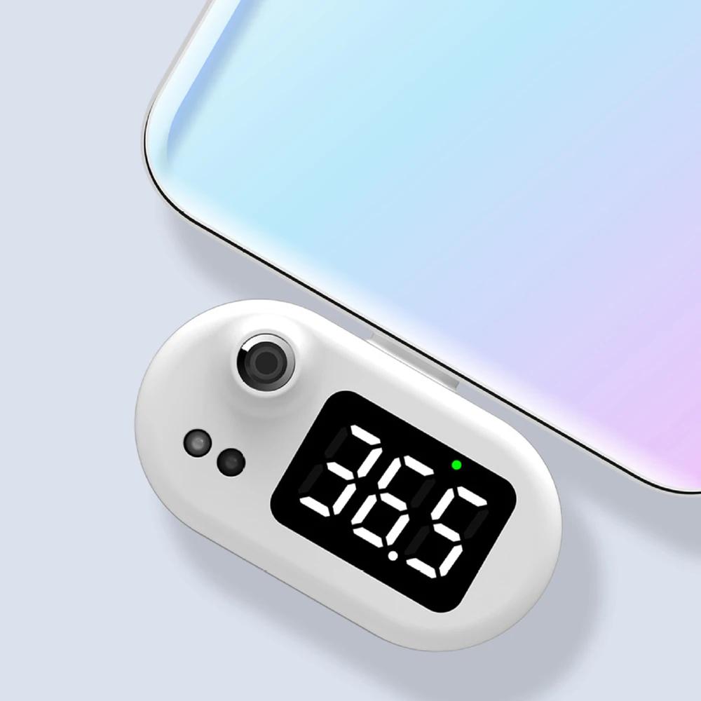 

Mobile Infrared Thermometer USB Portable Non-contact Intelligent Thermometer K8 Plug And Play Type-C Interface