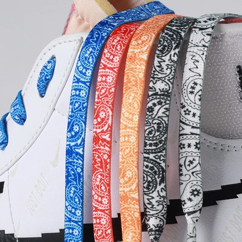 Printing Shoelaces Cartoon Printing Fashion Women Men Shoes Laces High-top Canvas Sneakers Shoelace Flats Shoelaces