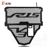 motorcycle honeycomb mesh radiator guard grille oil radiator shield protection cover for yamaha yzfr15 v3 yzf r15 v3 0 2018 2021