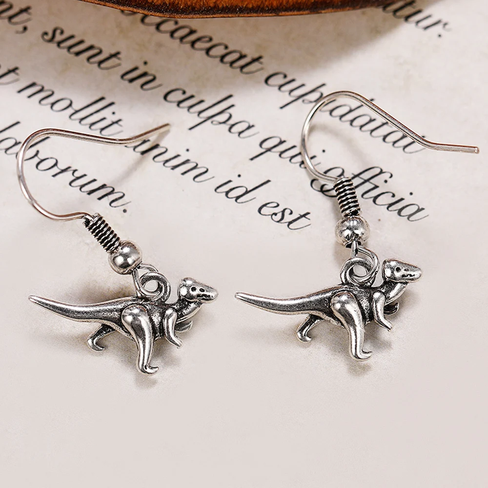 

Изящные милые женские серьги-капли CAOSHI с динозавром, дизайнерские личные аксессуары для вечеринки, Модные женские ювелирные изделия, подар...