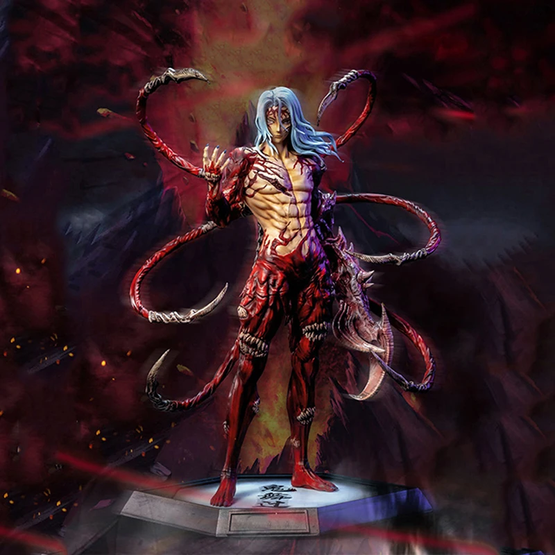 

30 см аниме, рассекающий демонов, Kibutsuji MuzanAction, фигурка удзи Тенген, Подлинная статуя, модель, кукла, игрушки, подарки