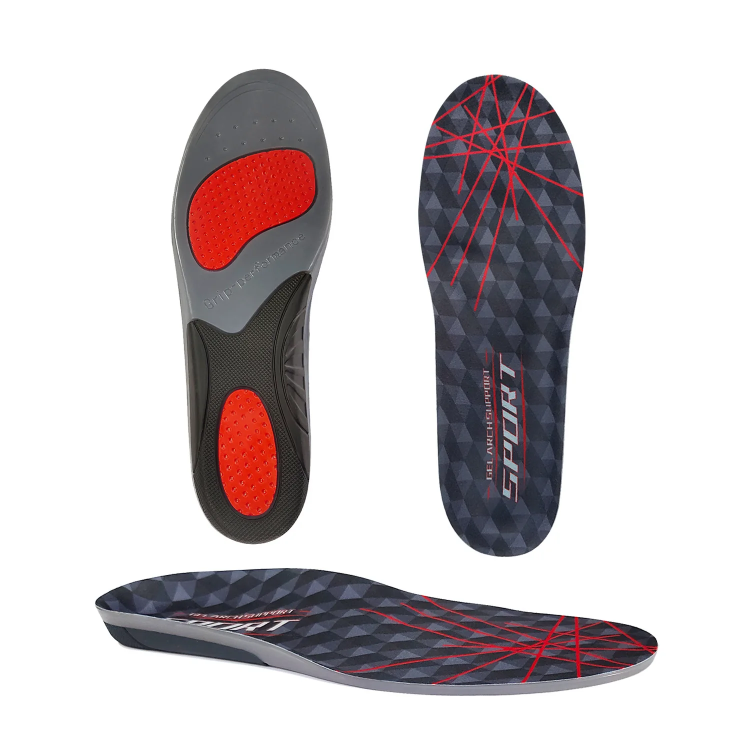 

Sports Orthopedic Insoles For Shoes Men Women Flat Foot Arch Support Sweat Shock Absorption Military Training Insole Shoe Pad