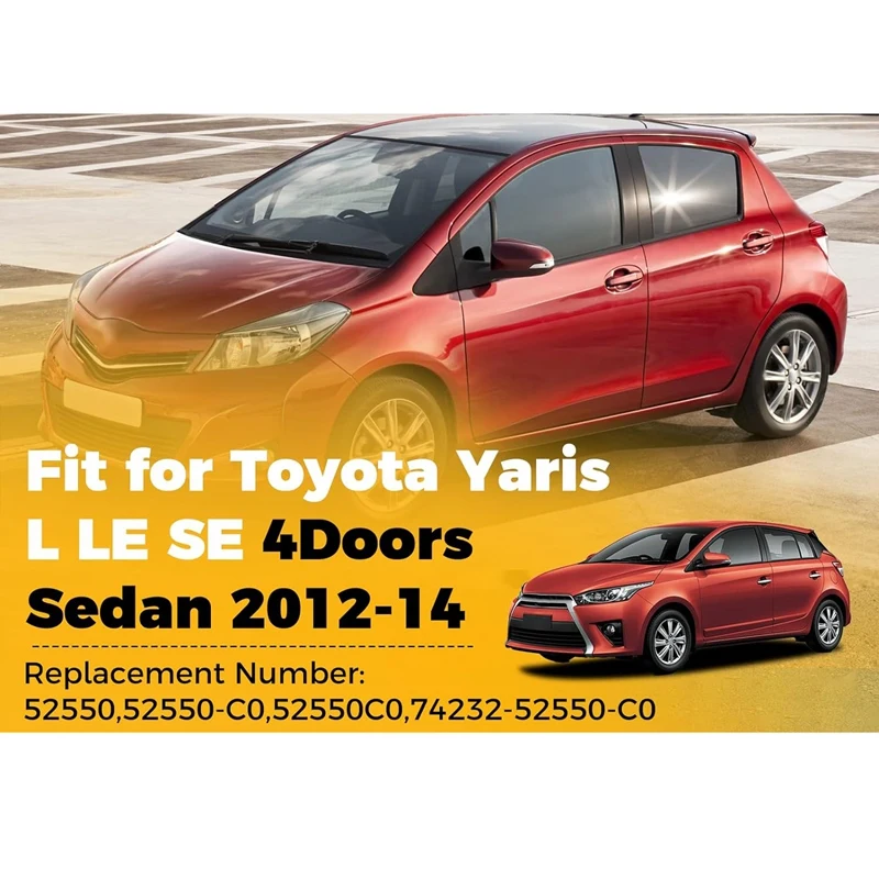 Автомобильный передний и задний подлокотник LH RH верхняя панель для Toyota Vitz Yaris