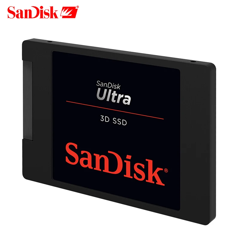 Sandisk SSD Твердотельный диск Ultra 3D Внутренний 4 ТБ 1 2 SATA III Жесткий 500 ГБ 560 МБ/с Для