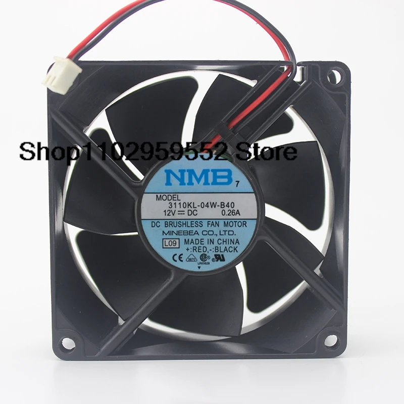 Для NMB 3110 KL-04W-B40 8Cm Coolin Fan 12v 0.26A Kit