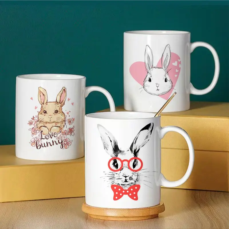 

Coffee Mug Heater USB Heating Pad Ceramics Cup Warmer Thermostatic Smart Timer Heating Coaster Home Office Gift Mugs Coffee Cup