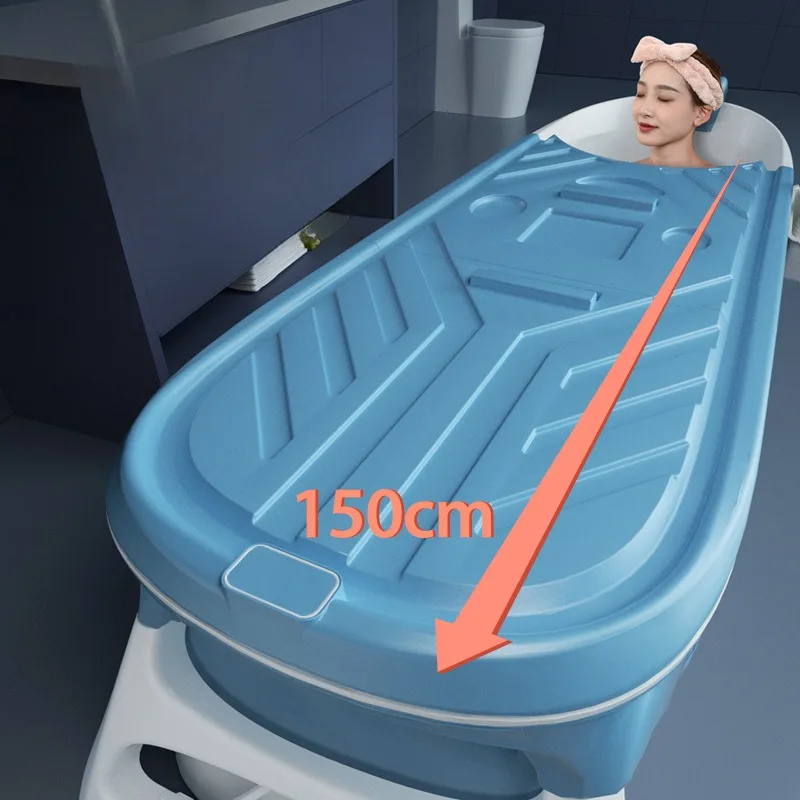 Складные пластиковые ведра для ванны взрослых портативный Большой Ролик