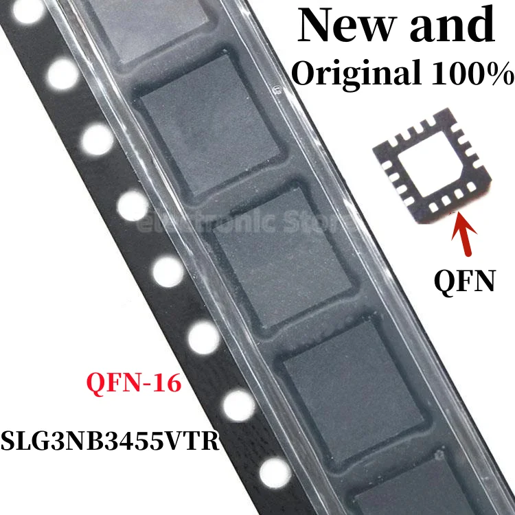 

5 шт. новые и оригинальные 3455V SLG3NB3455V QFN-16 SLG3NB3455VTR