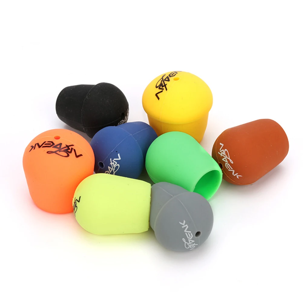 

2022 New Protective Case Rod Handle Random Color S/M Silicone Built-in Protective Case Pole Bottom Butt End Cap