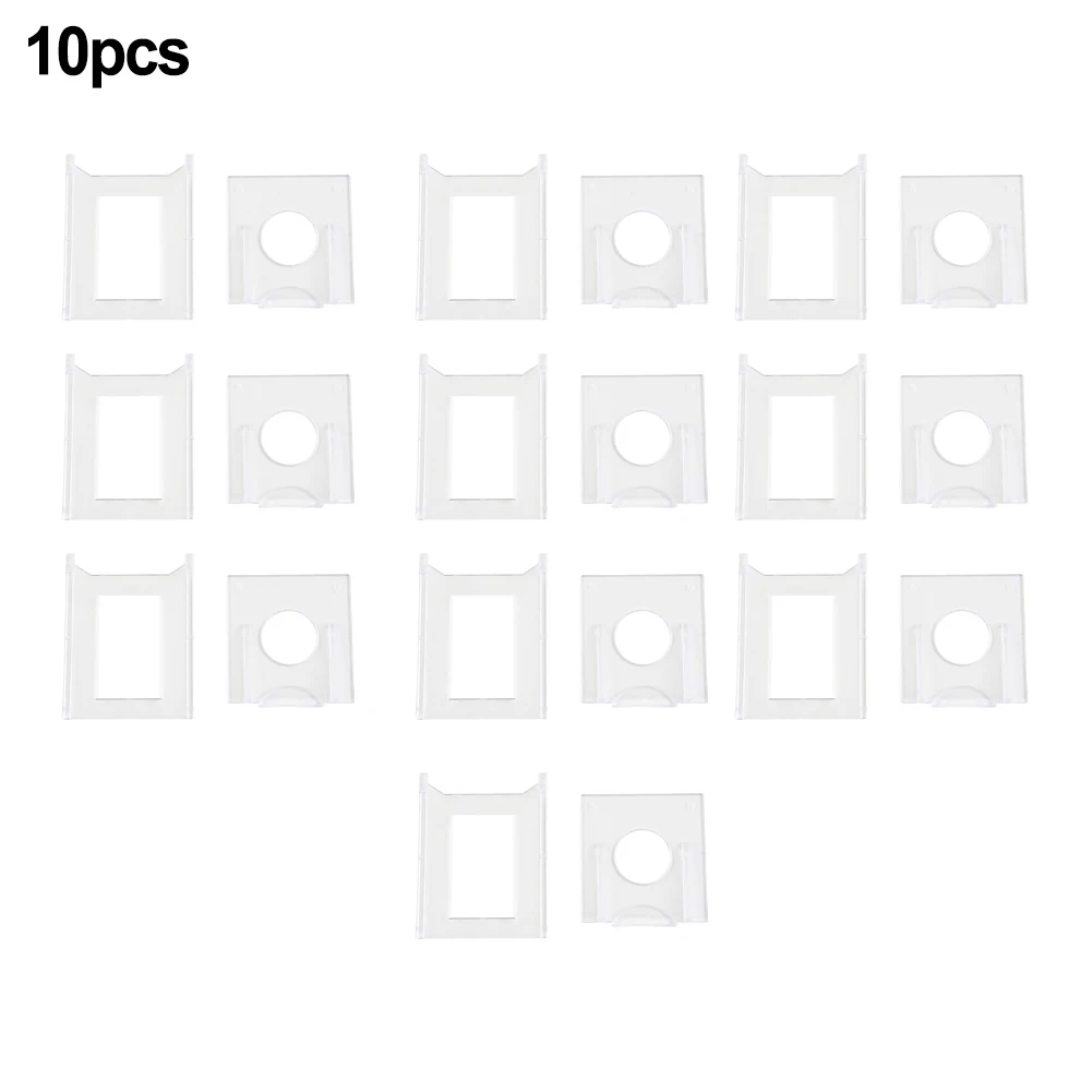 

10PCS Plastic Display Stand Easel Stand For Picture Frame Decorative Plate Book Photo Anti-Slip Display Dish Rack Shelf Decor