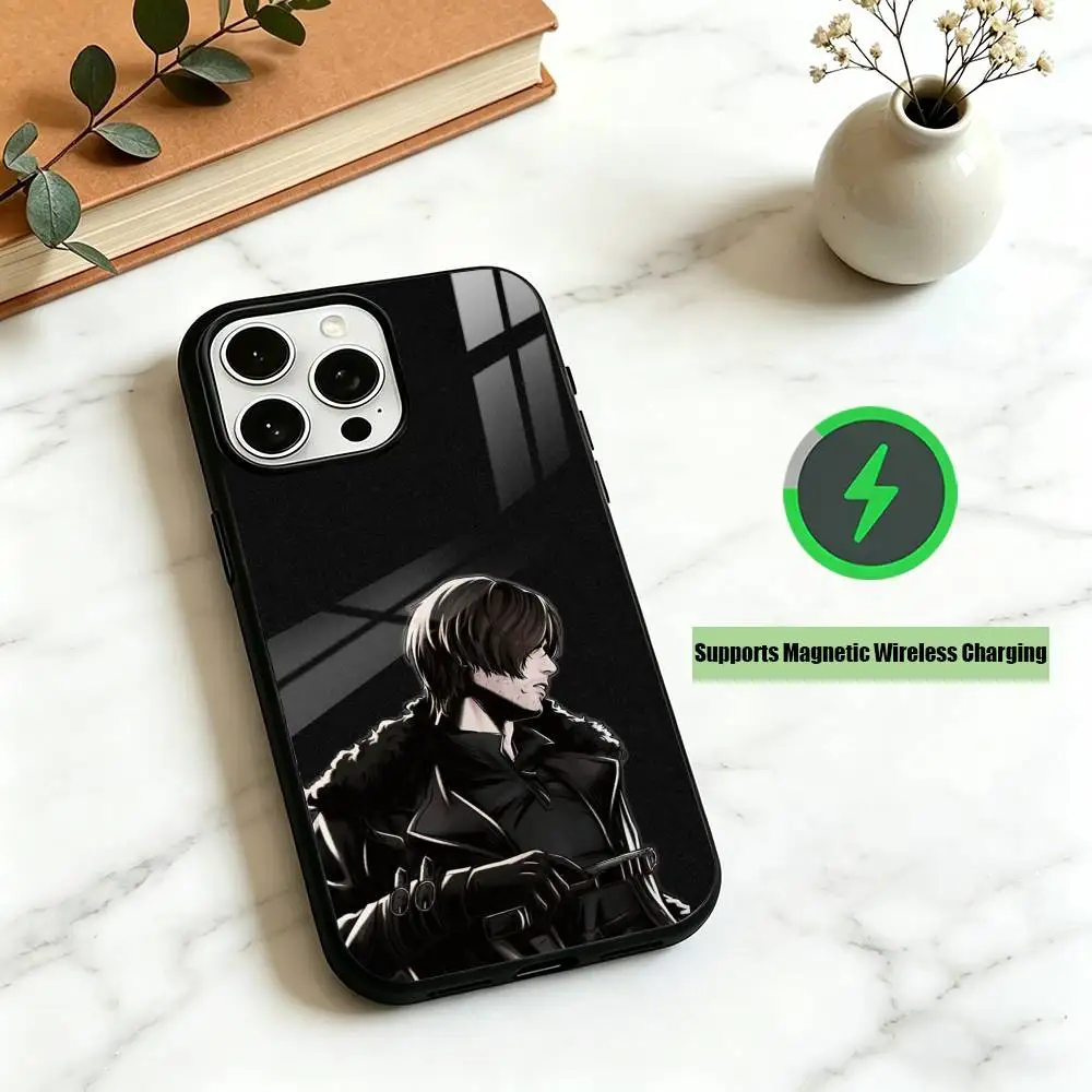 Чехол для iPhone 17, 16, 15, 14, 13, 12, 11 Plus, Pro с портретным принтом Леона Скотта Кеннеди, поддерживает магнитную беспроводную зарядку (art.: 3920dad9ea74e) - 3920dad9ea74e