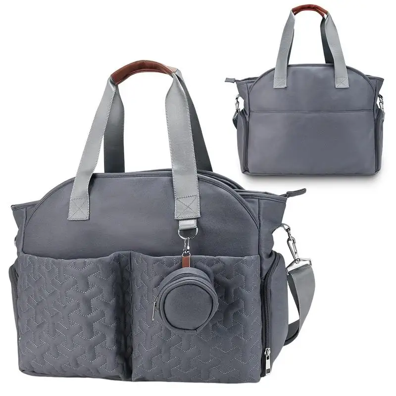 

Carrying Diaper Bag Shoulder Strap Fashion Travel Tote Mummy Bag Easy To Carry Multi-Functional Mummy Bag