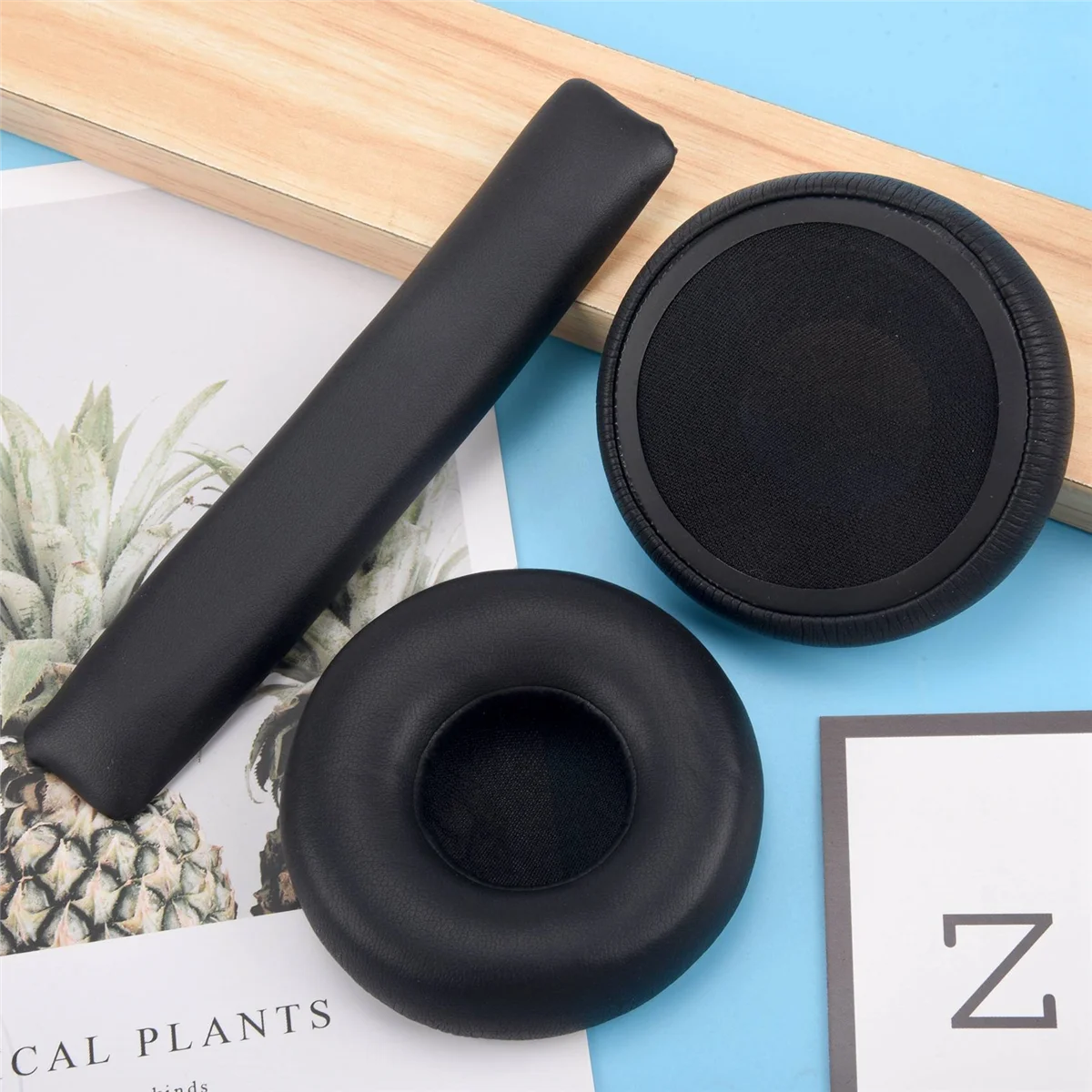 Кожаные накладки на подушки для JBL Synchros E40BT E40