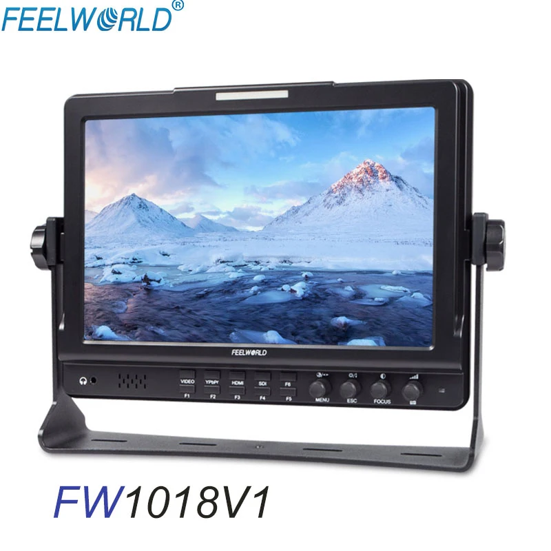 

FEELWORLD FW1018V1 10.1" IPS 1920x1200 HDMI camera field monitor dslr monitor Desktop LCD Monitor Photography Studio SONY NIKON