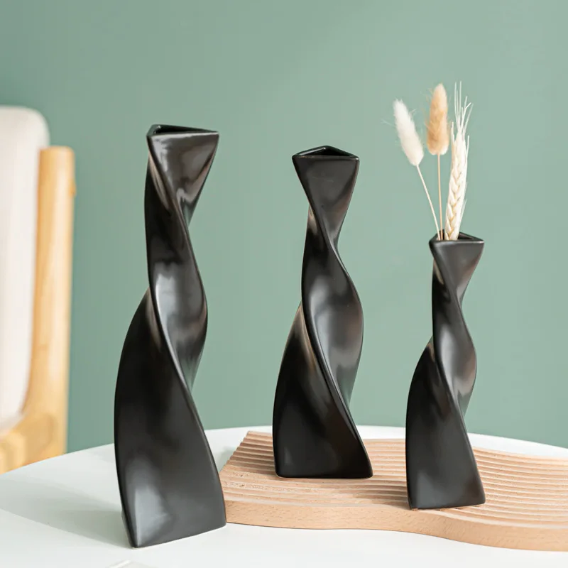 

European Style Irregular Creative Vase Vase Ornament Living Room Decoration Hydroponic Flower Arrangement Housewarming Gift