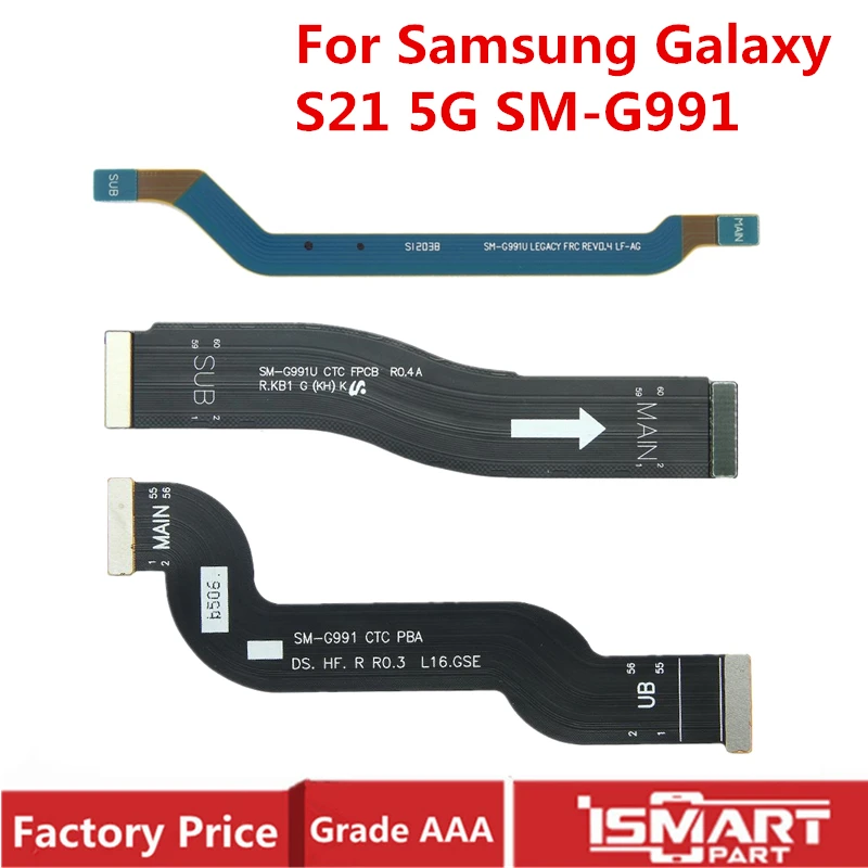 

Гибкий кабель для ЖК-дисплея Samsung Galaxy S21, детали для ремонта материнской платы