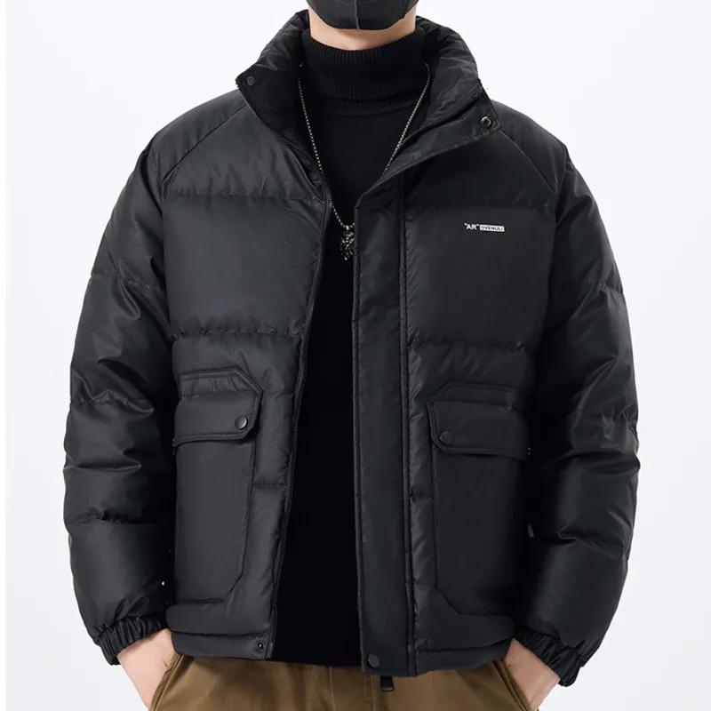 2024 осенне-зимняя утолщенная новая теплая и водонепроницаемая трендовая короткая