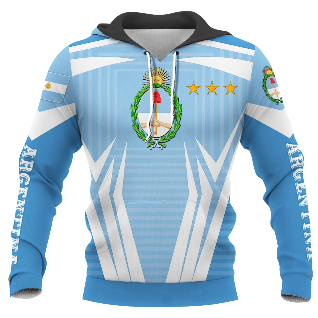 

Argentina 3D Print Hoodie Men's Women's Funny Fashion Cosplay Sweatshirt
