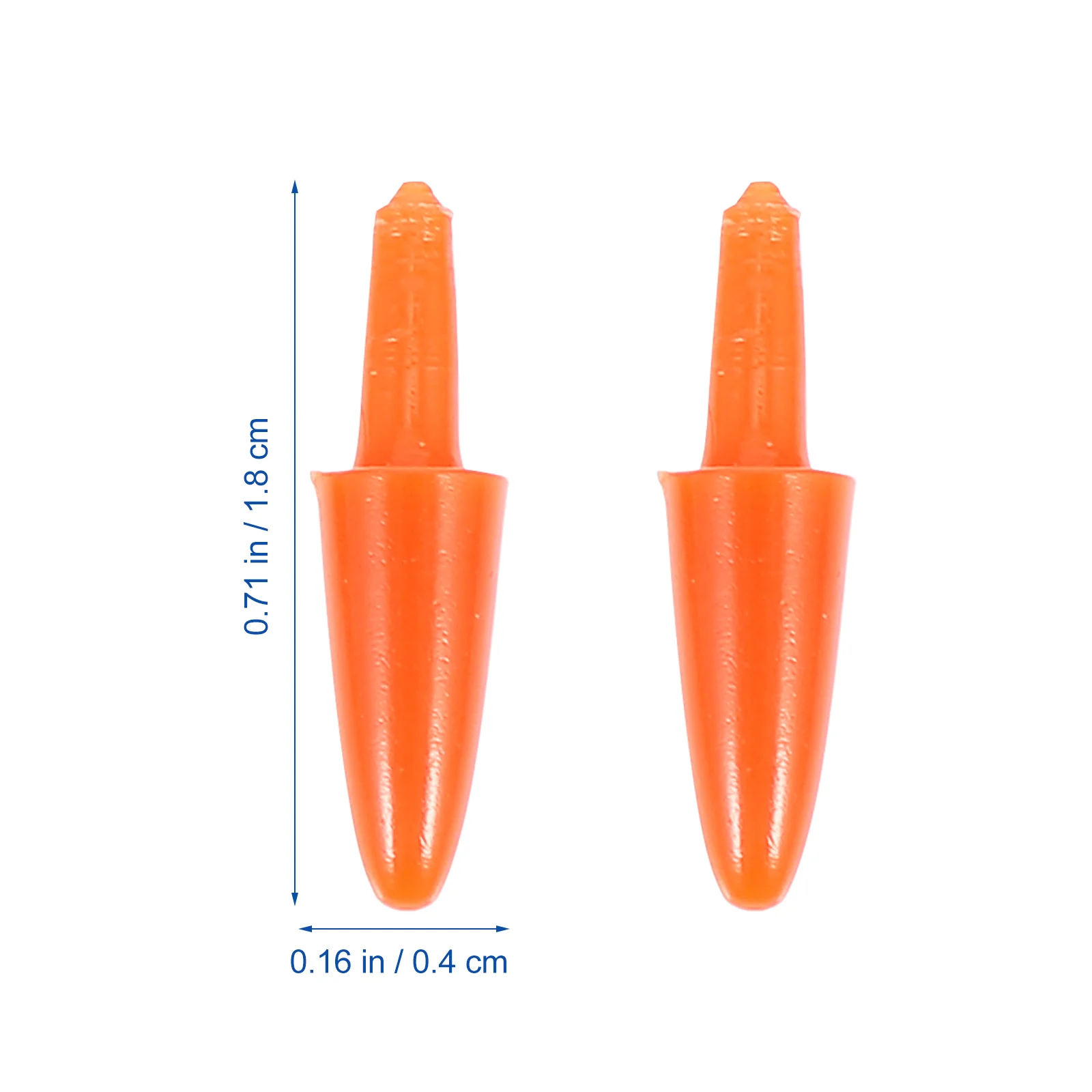 300 шт. комплект Снеговик Нос Фестиваль Рождество DIY Кнопка Праздничное