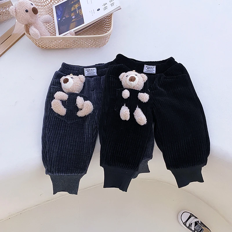 WNXX-Baby clothes Winter Boys Girls Clothes Baby Boys Girls Long Sleeve cute cartoon animal prints