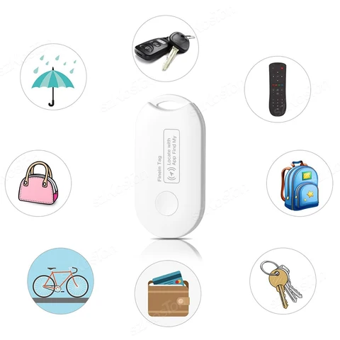 Мини GPS-трекер для Apple Find My APP Smart Tag Bluetooth-совместимое устройство отслеживания поиска для IOS система ключей кошелек сумки