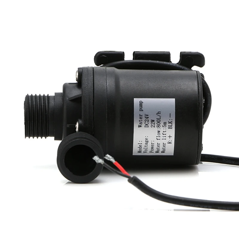 

800L/H 5m DC 12V 24V Solar Water Heater Brushless Motor Circulation Water Pump