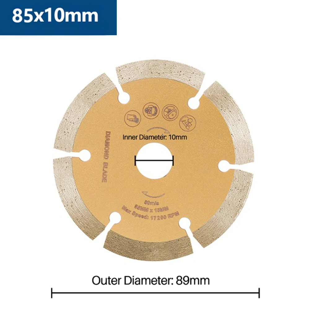 Sanding Disc Diamond Saw Blade Dry-cut For Bricks Stone Tile Replacement